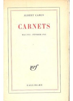 Albert Camus - Carnets 1-2 Albert Camus - Carnets 1-2, null 1964 antikvár könyv