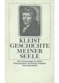 Kleist, Heinrich von - Geschichte meiner Seele