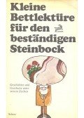 STEINER, KATHARINA - Kleine Bettlektüre für den beständigen Steinbock