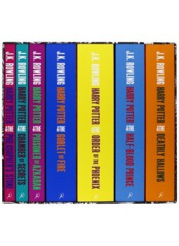 J. K. Rowling - Harry Potter: The Complete Collection (Adult Paperback): Contains: Philosopher's Stone / Chamber of Secrets / Prisoner of Azkaban / Goblet of Fire / ... / Deathly Hollows (Harry Potter Adult Cover), null 2013 antikvár könyv
