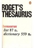 Roget, Peter Mark - Roget's Thesaurus of English Words and Phrases