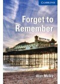 MALEY, ALAN - Forget to Remember - Level 5