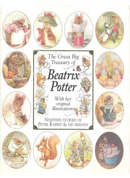 Beatrix Potter - The Great Big Treasury of Beatrix Potter with Her Original Illustrations, null 1992 antikvár könyv