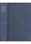 HORNBY, A. S. - COWIE, A. P. - GIMSON, A. C. - Oxford Advanced Learner's Dictionary of Current English