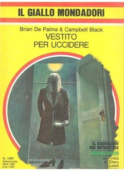DE PALMA, BRIAN & BLACK, CAMPBELL - Vestito per Uccidere DE PALMA, BRIAN & BLACK, CAMPBELL - Vestito per Uccidere, null 1981 antikvár könyv