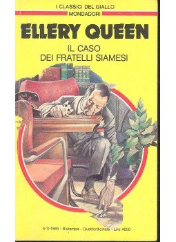 Ellery Queen - Il Caso dei Fratelli Siamesi Ellery Queen - Il Caso dei Fratelli Siamesi, null 1985 antikvár könyv