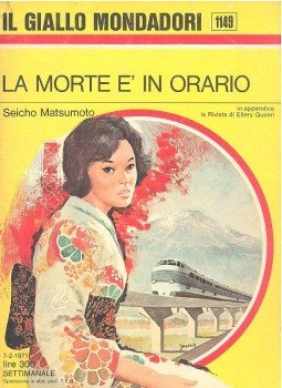 MATSUMOTO, SEICHO - La morte è in orario MATSUMOTO, SEICHO - La morte è in orario, null 1971 antikvár könyv