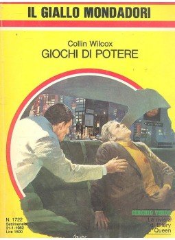 Wilcox, Collin - Giochi di potere Wilcox, Collin - Giochi di potere, null 1979 antikvár könyv