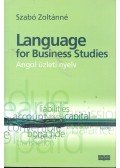 Szabó Zoltánné - Language for Business Studies - Angol üzleti nyelv
