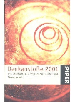  - Denkanstöße 2001 - Ein Lesebuch aus Philosophie, Kultur und Wissenschaft, null 2000 antikvár könyv
