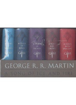 George R. R. Martin - A Song of Ice and Fire Series - A Game of Thrones Leather-Cloth Boxed Set George R. R. Martin - A Song of Ice and Fire Series - A Game of Thrones Leather-Cloth Boxed Set, null 2015 antikvár könyv