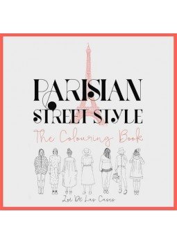 DE LAS CASES, ZOÉ - Parisian Street Style: The Adult Colouring Book, null 2015 antikvár könyv
