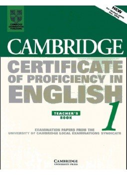  - Cambridge Certificate of Proficiency in English 1 Official Examination Past Papers Teacher's Book, null 2001 antikvár könyv