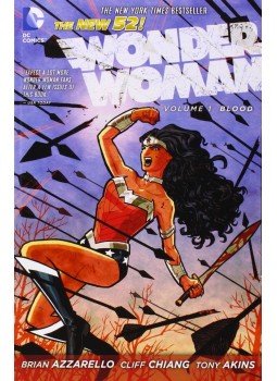 Azzarello, Brian - Wonder Woman Volume 1: Blood TP Azzarello, Brian - Wonder Woman Volume 1: Blood TP, null 2013 antikvár könyv