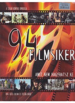 Géczi Zoltán, Teszár Dávid - 94 filmsiker, amit nem hagyhatsz ki Géczi Zoltán, Teszár Dávid - 94 filmsiker, amit nem hagyhatsz ki, Kisújszállás 2008 antikvár könyv