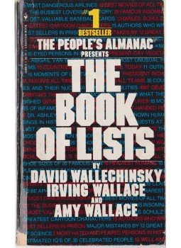 Wallace, Irving, Wallechinsky, David, Wallace, Amy - The Book of Lists Wallace, Irving, Wallechinsky, David, Wallace, Amy - The Book of Lists, 1979 antikvár könyv