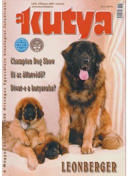 Harcsás Márta (főszerk.) - A Kutya LXX. évf. 2007/3 Harcsás Márta (főszerk.) - A Kutya LXX. évf. 2007/3, 2007 antikvár könyv