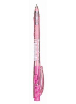  - STABILO Liner 308 nyomógombos golyóstoll pink írásszínnel, null 2015 antikvár könyv