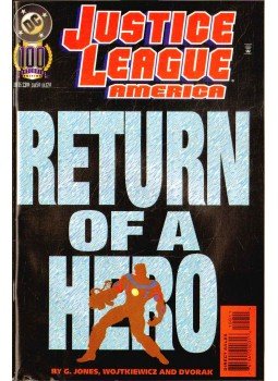 Jones, Gerard, Wojtkiewicz, Chuck - Justice League America 100. Jones, Gerard, Wojtkiewicz, Chuck - Justice League America 100., 1995 antikvár könyv