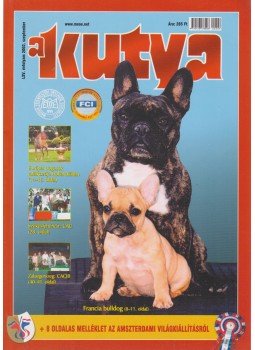 Udvari Gábor (főszerk.) - A Kutya LXV. évf. 2002/9 Udvari Gábor (főszerk.) - A Kutya LXV. évf. 2002/9, 2006 antikvár könyv