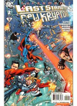 Gates, Sterling, Woods, Pete, Moore, Travis, James Robinson - Superman: Last Stand of New Krypton 2. Gates, Sterling, Woods, Pete, Moore, Travis, James Robinson - Superman: Last Stand of New Krypton 2., New York 2010 antikvár könyv