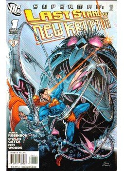 Gates, Sterling, James Robinson - Superman: Last Stand of New Krypton 1. Gates, Sterling, James Robinson - Superman: Last Stand of New Krypton 1., New York 2010 antikvár könyv