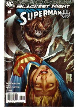 Barrows, Eddy, James Robinson - Blackest Night: Superman 2. Barrows, Eddy, James Robinson - Blackest Night: Superman 2., 2009 antikvár könyv