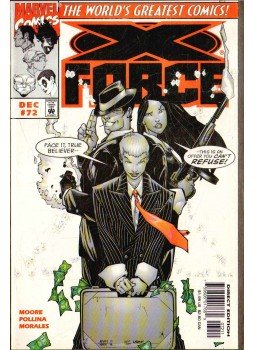 Moore, John Francis, Pollina, Adam - X-Force Vol. 1. No. 72 Moore, John Francis, Pollina, Adam - X-Force Vol. 1. No. 72, 1997 antikvár könyv