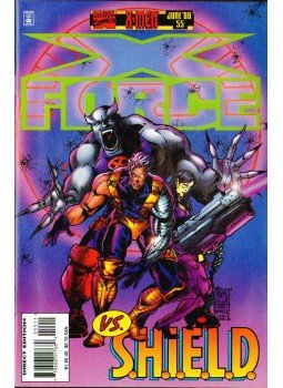 Loeb, Jeph, Pollina, Adam - X-Force Vol. 1. No. 55 Loeb, Jeph, Pollina, Adam - X-Force Vol. 1. No. 55, 1996 antikvár könyv