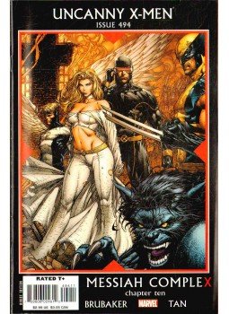 Brubaker, Ed, Tan, Billy - Uncanny X-Men No. 494 Brubaker, Ed, Tan, Billy - Uncanny X-Men No. 494, 2008 antikvár könyv