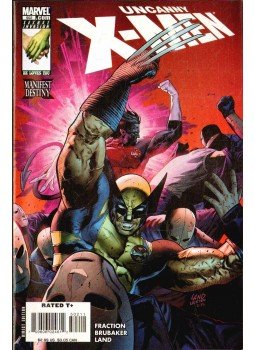 Land, Greg, Fraction, Matt, Brubaker, Ed - Uncanny X-Men No. 502 Land, Greg, Fraction, Matt, Brubaker, Ed - Uncanny X-Men No. 502, 2008 antikvár könyv