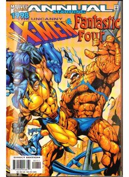 Pelletier, Paul, Casey, Joe, Fernandez, Leo - Uncanny X-Men / Fantastic Four '98 Pelletier, Paul, Casey, Joe, Fernandez, Leo - Uncanny X-Men / Fantastic Four '98, 1998 antikvár könyv