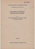 Dr. Konrád Zsuzsa,Dr. Kövecses Zoltán,Dr. Molnár Józsefné - English Stylistics and Punctuation
