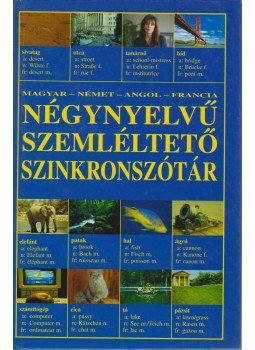 - Négynyelvű szemléltető szinkronszótár - Négynyelvű szemléltető szinkronszótár, Budapest 0 antikvár könyv