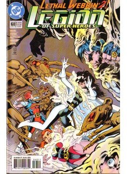 Waid, Mark, McCraw, Tom, Moder, Lee, Tom Peyer - Legion of Super-Heroes 68. Waid, Mark, McCraw, Tom, Moder, Lee, Tom Peyer - Legion of Super-Heroes 68., 1995 antikvár könyv
