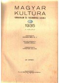 Bangha Béla (főszerk.) - Magyar Kultúra 1935. I-II. (teljes)