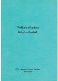 Szabó T. Ádám (szerk.) - Volksballaden - Népballadák