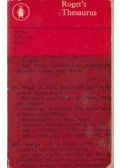 Roget, John Lewis,Roget, Samuel Romilly - Roget's Thesaurus