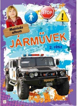 Anna Pogórska - Matricás album - Járművek 2. rész, null 2016 antikvár könyv