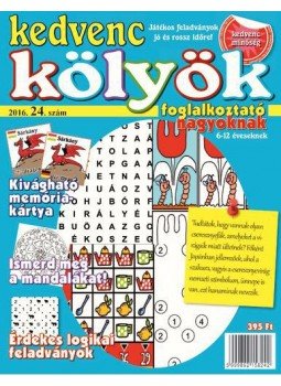 CsoSch Bt. - Kedvenc Kölyök Foglalkoztató nagyoknak 24. CsoSch Bt. - Kedvenc Kölyök Foglalkoztató nagyoknak 24., null 2016 antikvár könyv