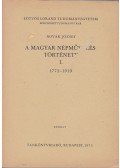 Novák József - A magyar népművelés története I. 1772-1919