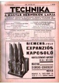 Pattantyús Á. Géza - Technika XVI. évf. (teljes)