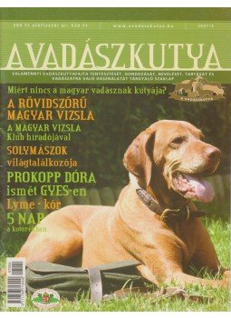 Babiczky Attila (szerk.), Ujhelyi Tamás (szerk.) - A Vadászkutya 2007 1. évf. 4. szám Babiczky Attila (szerk.), Ujhelyi Tamás (szerk.) - A Vadászkutya 2007 1. évf. 4. szám, Szentendre 2007 antikvár könyv