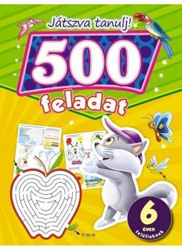  - Játszva tanulj! 500 feladat, null 2016 antikvár könyv