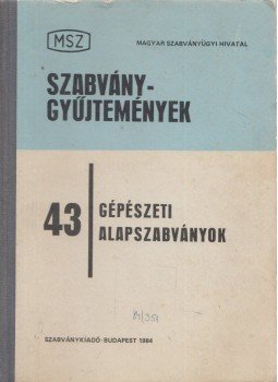 Majdán István - Gépészeti alapszabványok Majdán István - Gépészeti alapszabványok, Budapest 1984 antikvár könyv