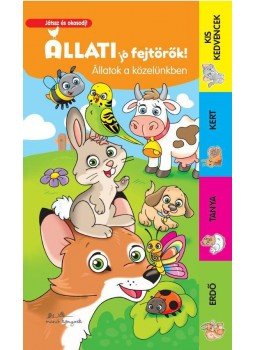  - Állati jó fejtörők! - Állatok a közelünkben, null 2016 antikvár könyv