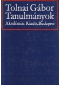 Tolnai Gábor - Tanulmányok