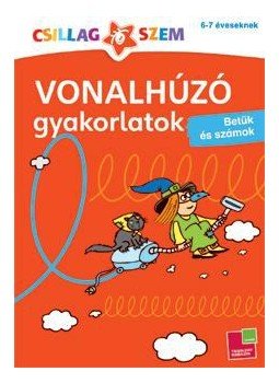  - Vonalhúzó gyakorlatok - Betűk és számok - Piros - Betűk és számok, null 2012 antikvár könyv
