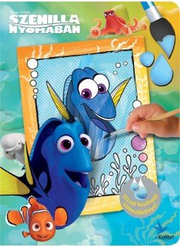  - Disney - Vízzel festhető színezőkönyv - Szenilla nyomában, null 2016 antikvár könyv