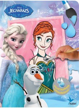  - Disney - Vízzel festhető színezőkönyv - Jégvarázs, null 2016 antikvár könyv